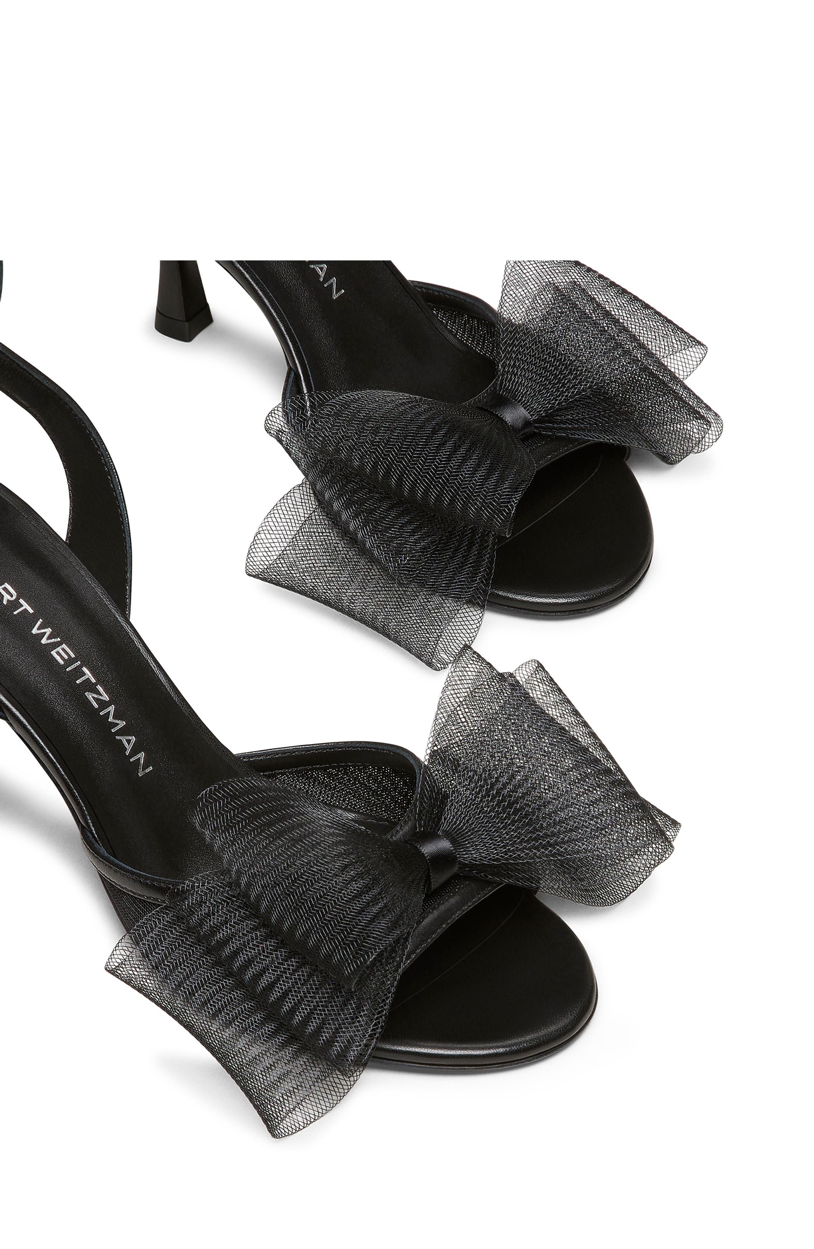 Stuart Weitzman Blushing Bow 75 Sandal, Alternate, color, 
