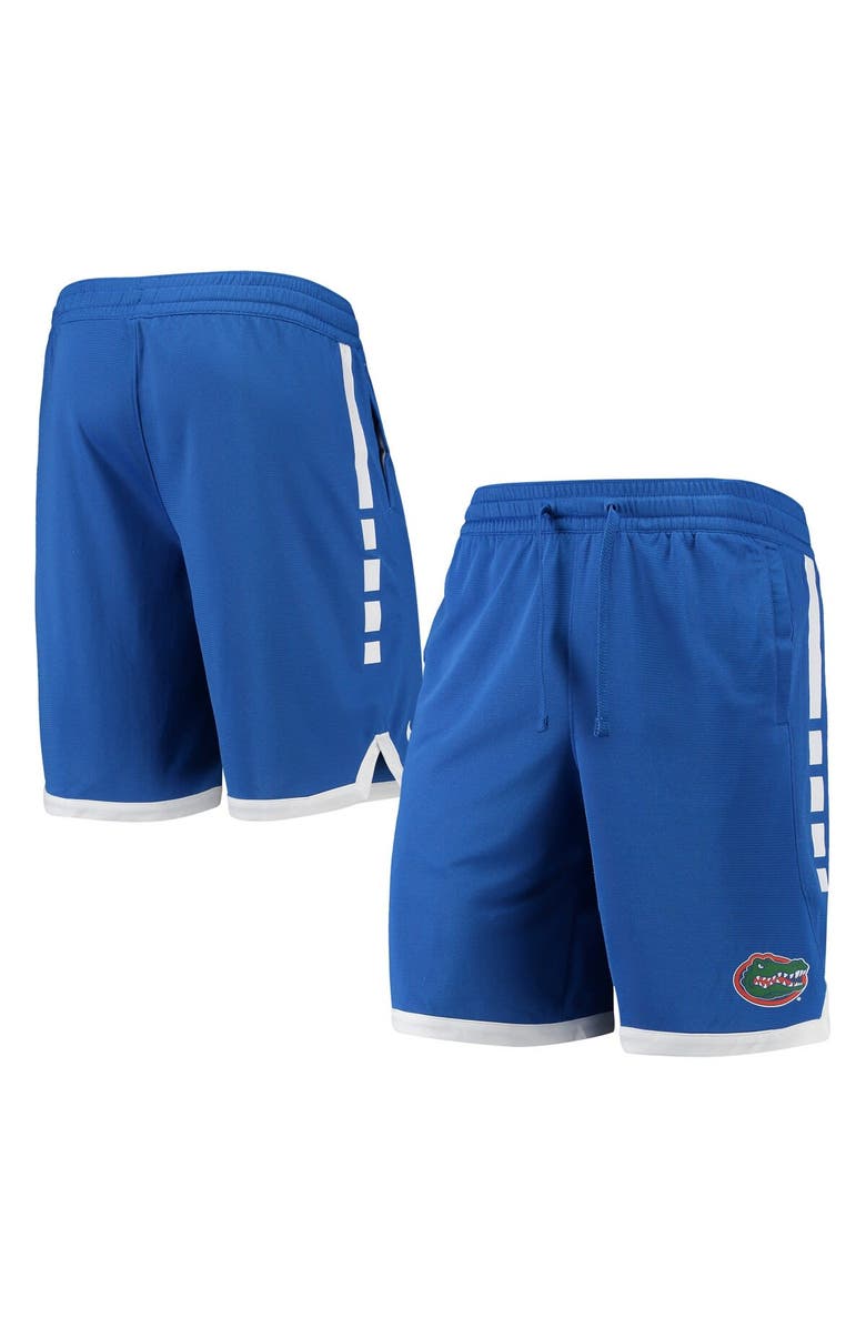 Nike Men's Nike Royal Florida Gators Elite Stripe Performance Shorts, Main, color, 