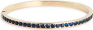 Grace Winfrey Sapphire Stone Keeper Bangle