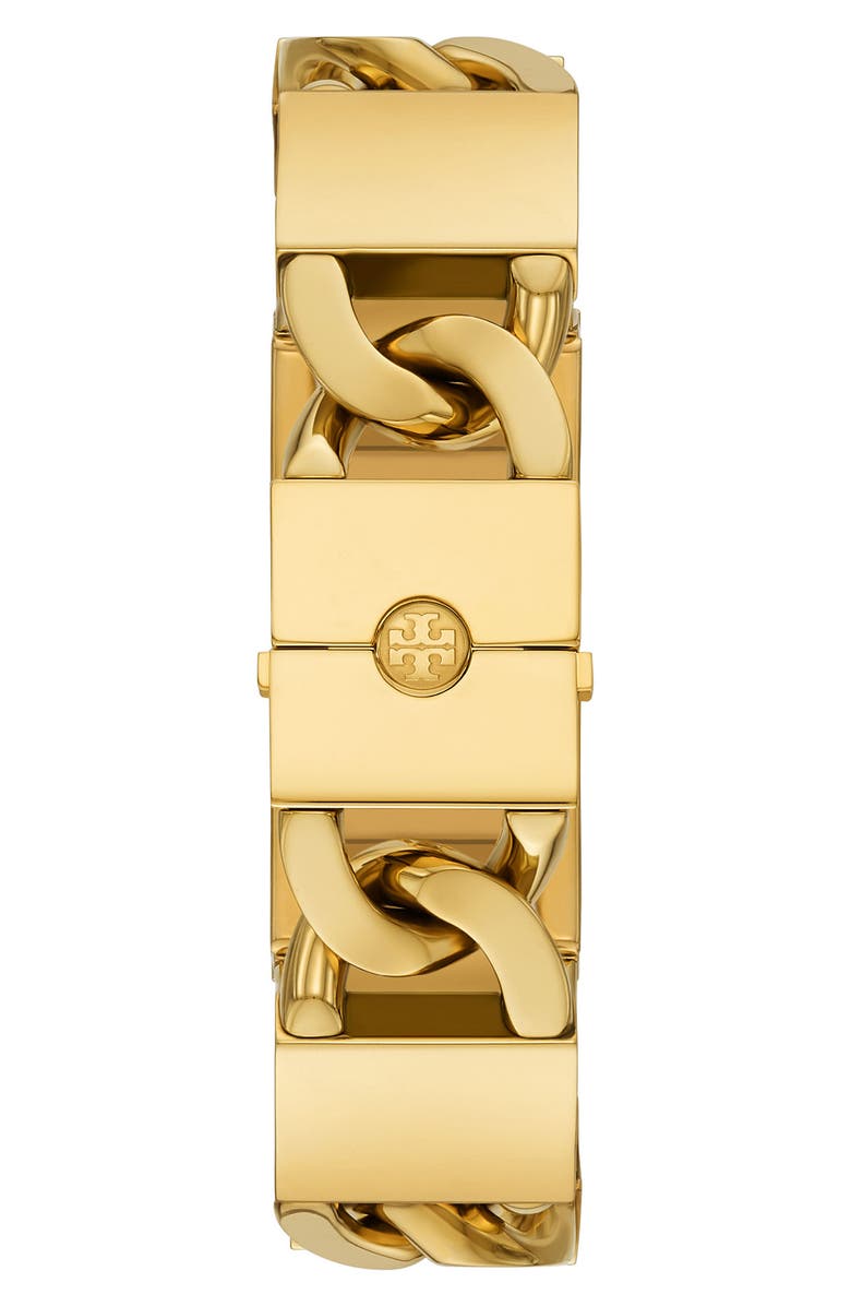Tory Burch The T Rectangular Bracelet Watch, 40mm, Alternate, color,