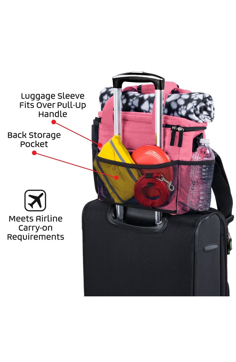 MOBILE DOG GEAR Week Away(R) Bag - Small Dogs - Pink, Alternate, color, 