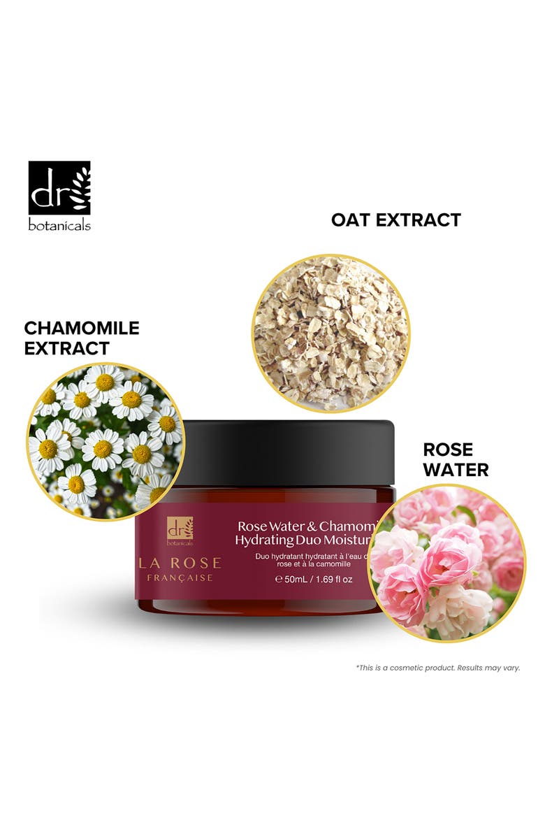 La Rose Francaise Rose Water & Chamomile Duo Moisturizer - 50ml, Alternate, color, NO COLOR