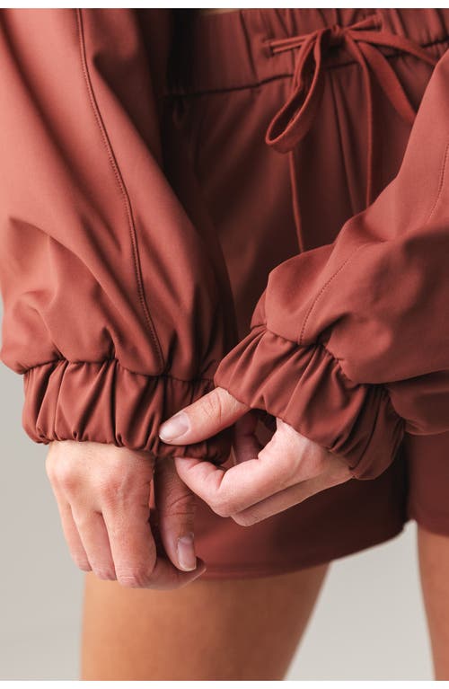 Vitality Nomad Jacket In Brown
