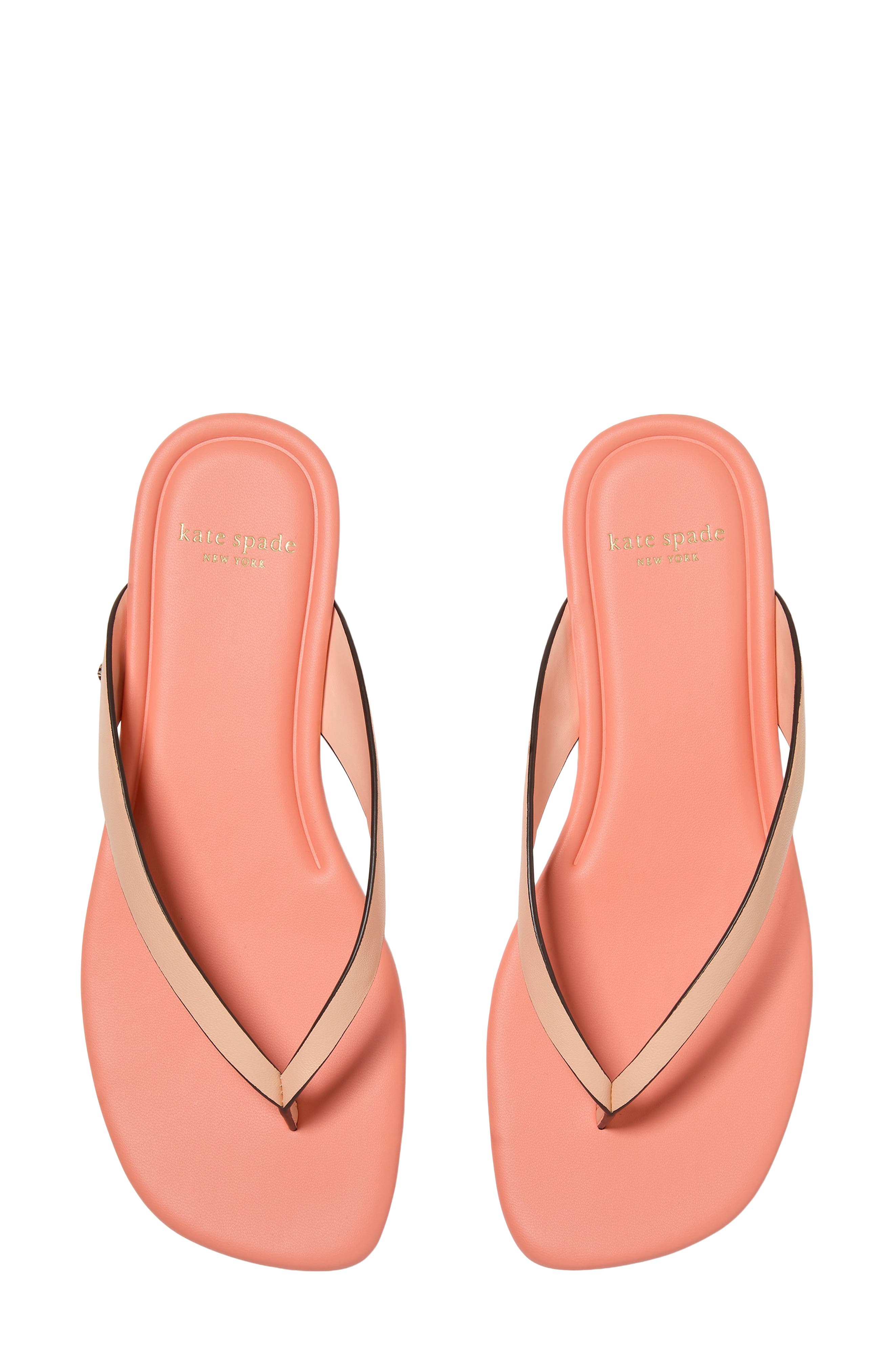 Kate Spade New York sandie flip flop, Alternate, color, 