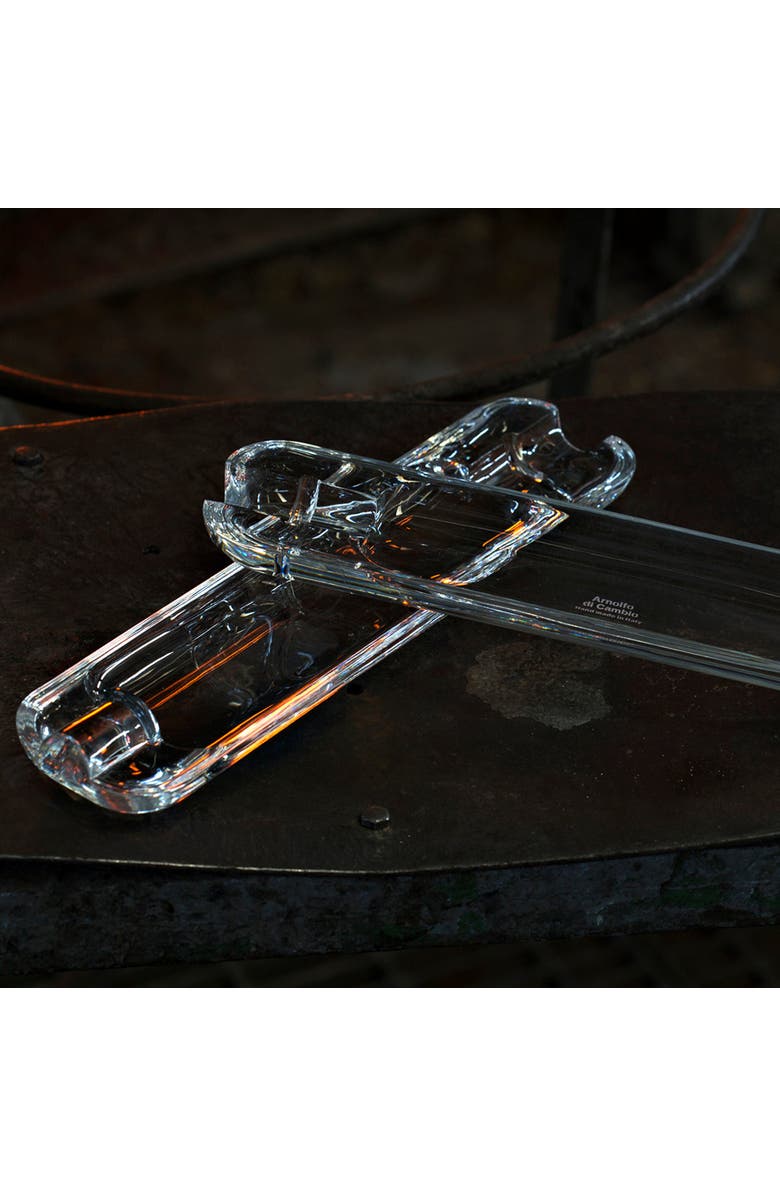 Arnolfo Di Cambio Ashtray / Cigar Holder Habana, Alternate, color, Clear Crystal