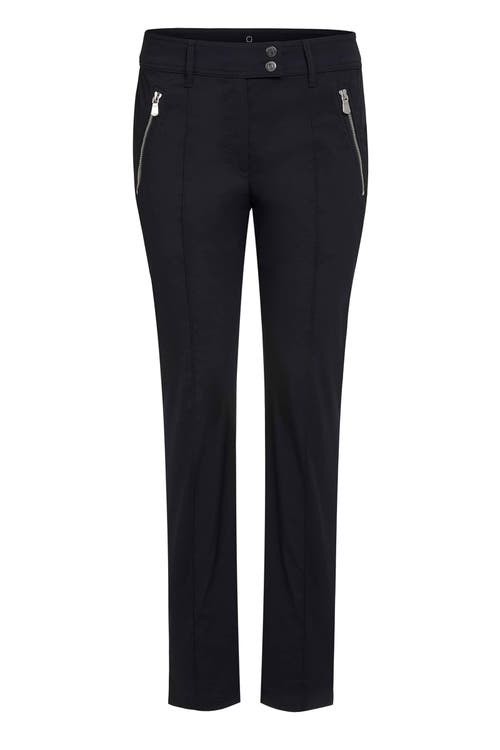 Anatomie The Peggy Zippered Pant In Black