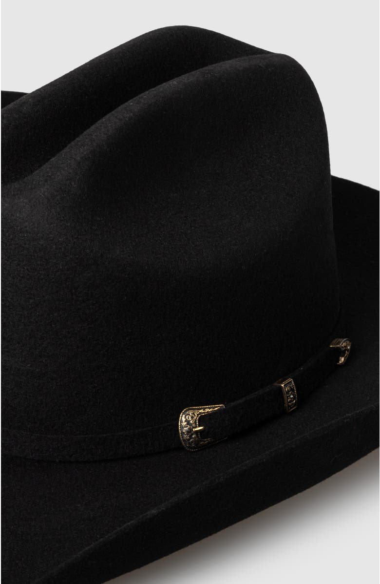 Manela The Rancher 4X Premier Cowboy Hat, Alternate, color, Black