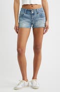 YMI Flap Pocket Denim Shorts