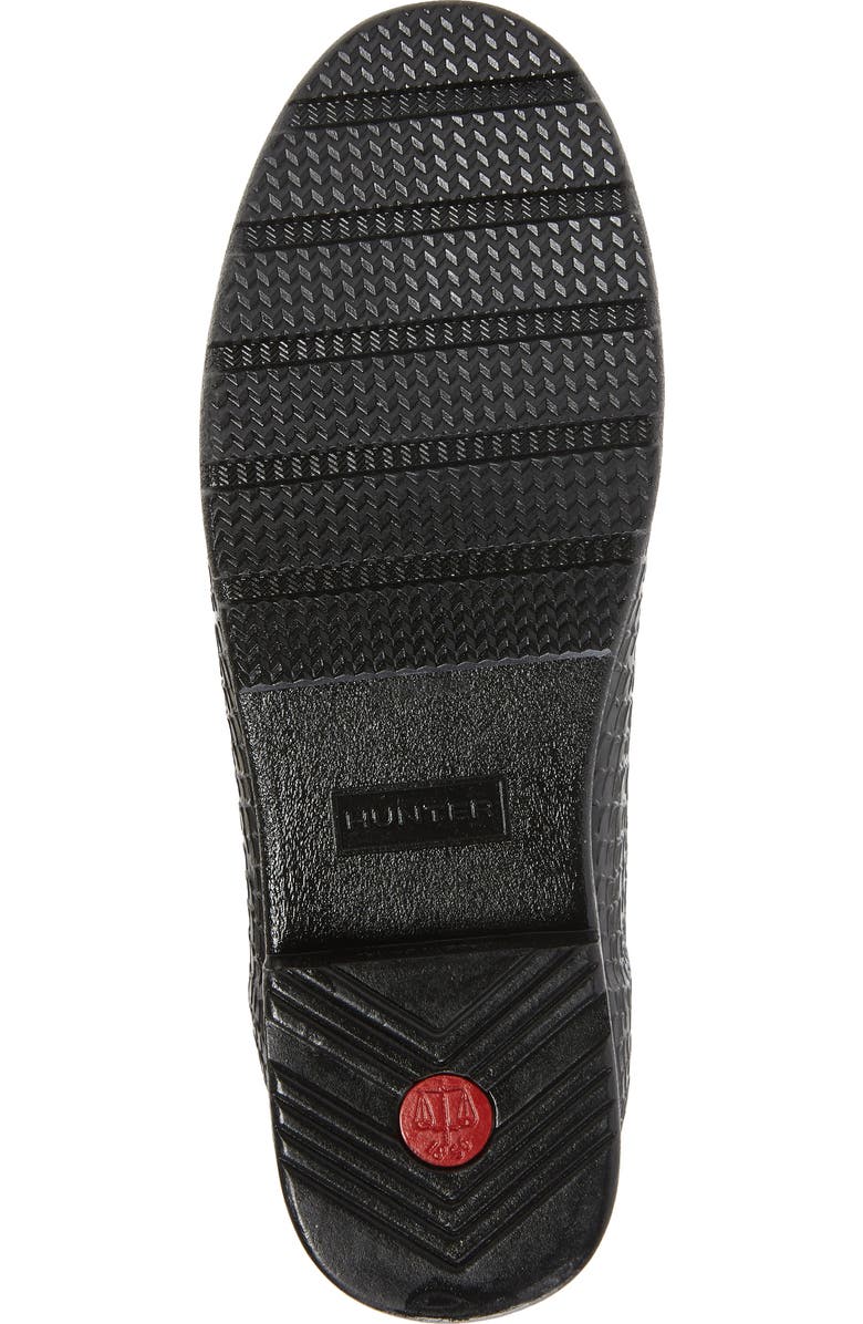 Hunter Original Embossed Refined Tall Waterproof Rain Boot, Alternate, color,