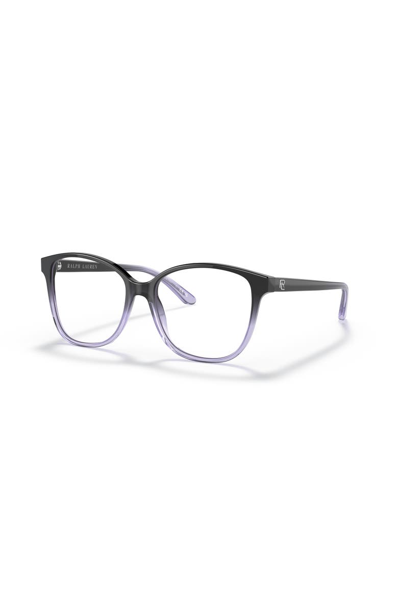 Ralph Lauren 52mm Cat Eye optical glasses, Main, color, Black