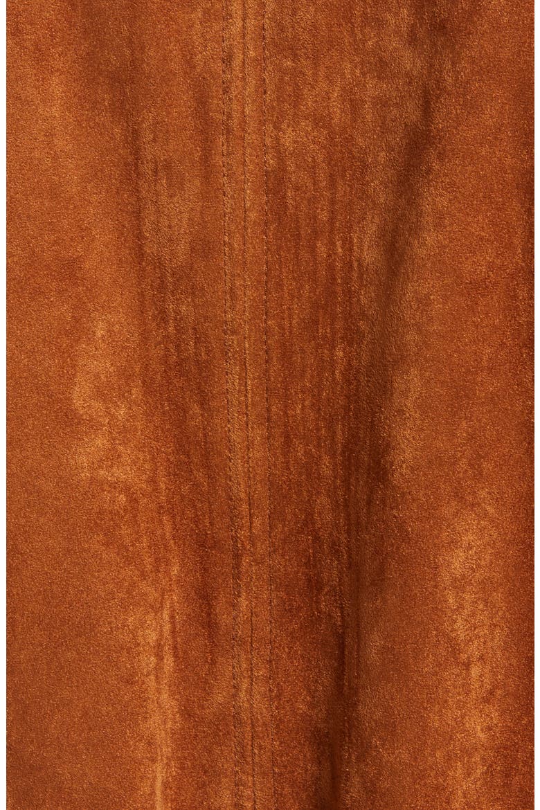 Faux Suede Bomber Jacket, Alternate, color, TAKE FLIGHT