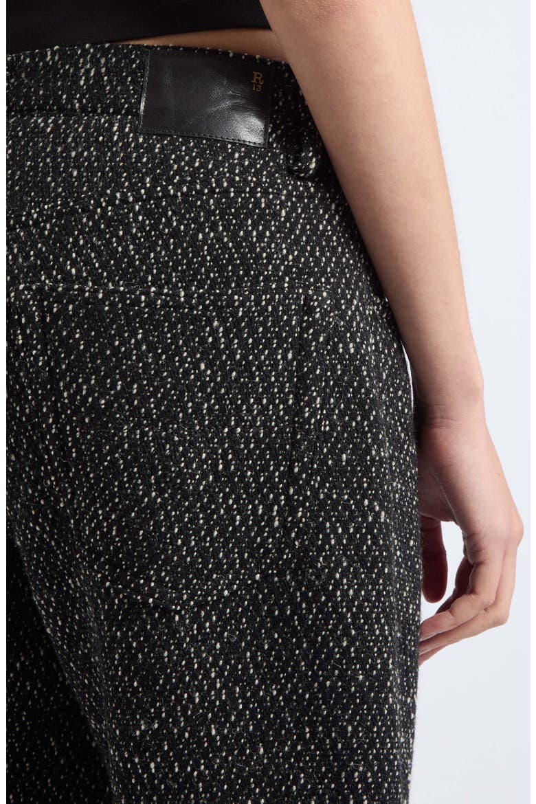 X-BF Marled Wool Blend Pants, Alternate, color, MARLED BLACK