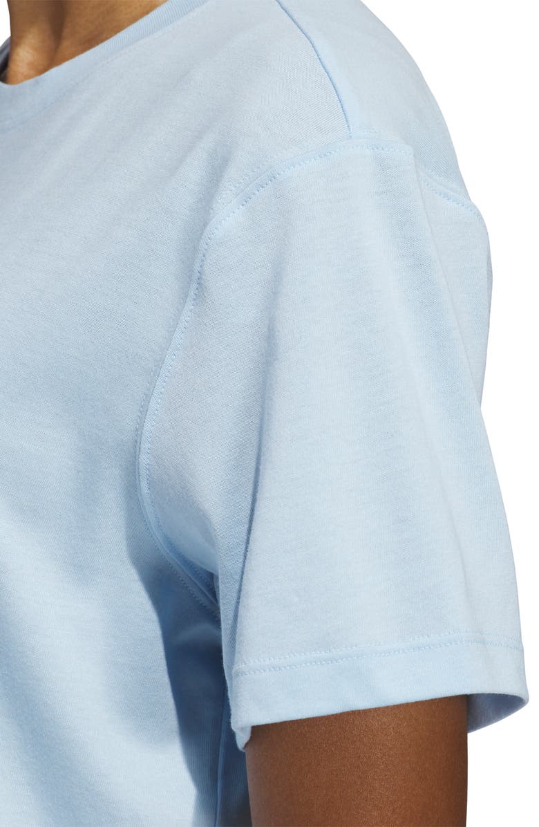 adidas Trefoil Boxy T-Shirt, Alternate, color, 