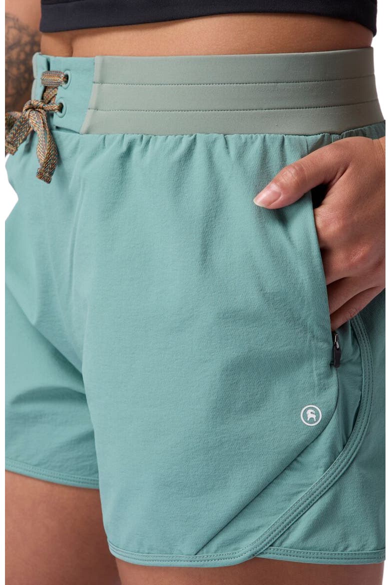 Tahoe Boardwalk Short - Women's, Alternate, color, Oil Blue