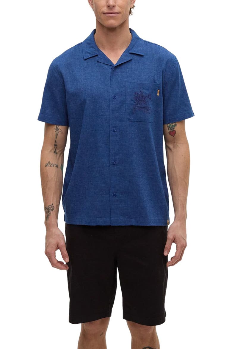 Chambers Pocket Shirt, Alternate, color, Nightfall/Midnight Blue