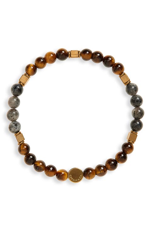 Tiger Eye Beaded Bracelet