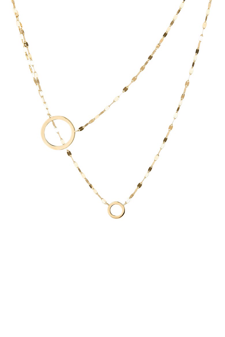 Two to Tango Layered Pendant Necklace, Alternate, color, YELLOW