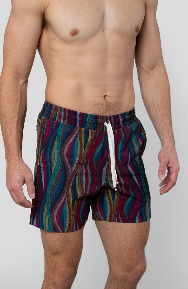 LEISURE LAB Calypso Swim Trunk, Main, color, Calypso