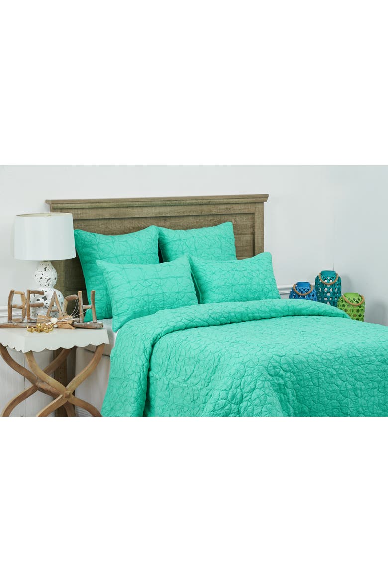 Mara Quilt Collection, Alternate, color, Green