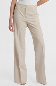 Santorelli Camila Wide Leg Pant in Soft Stretch Crepe