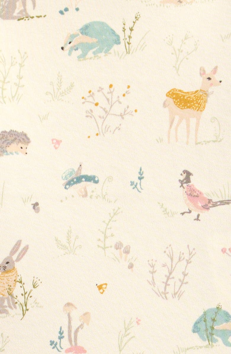 Pehr Forest Fable Organic Cotton Bodysuit, Alternate, color, Forest Fable