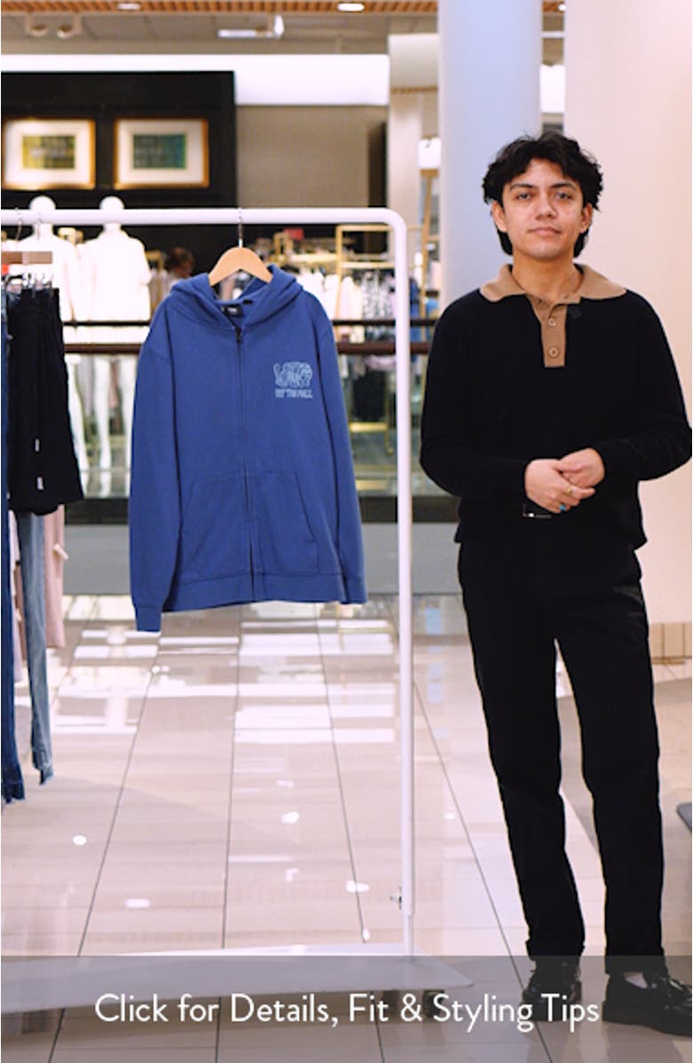 Kids' Rippled Zip Up Hoodie, sales video thumbnail