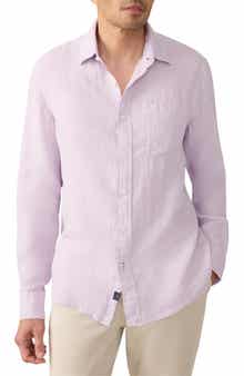 Faherty Laguna Linen Button-Up Shirt