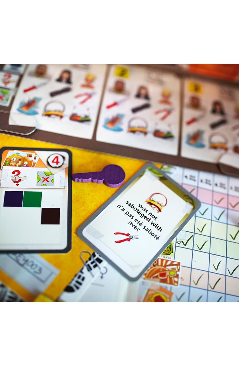 HABA The Key Sabotage at Lucky Llama Land - Mystery Game for Kids Ages 8+, Detective Case Files Activity with Simultaneous Deduction, Alternate, color, Multi