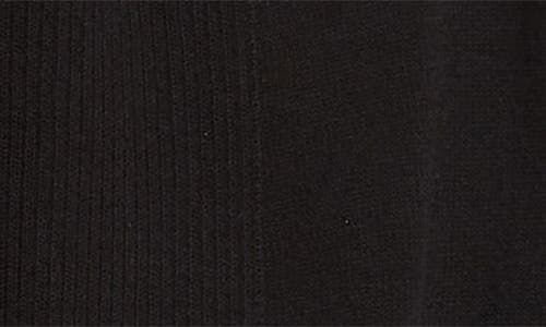 Rick Owens Womens Black Wrap-front Relaxed-fit Wool Cardigan In Black