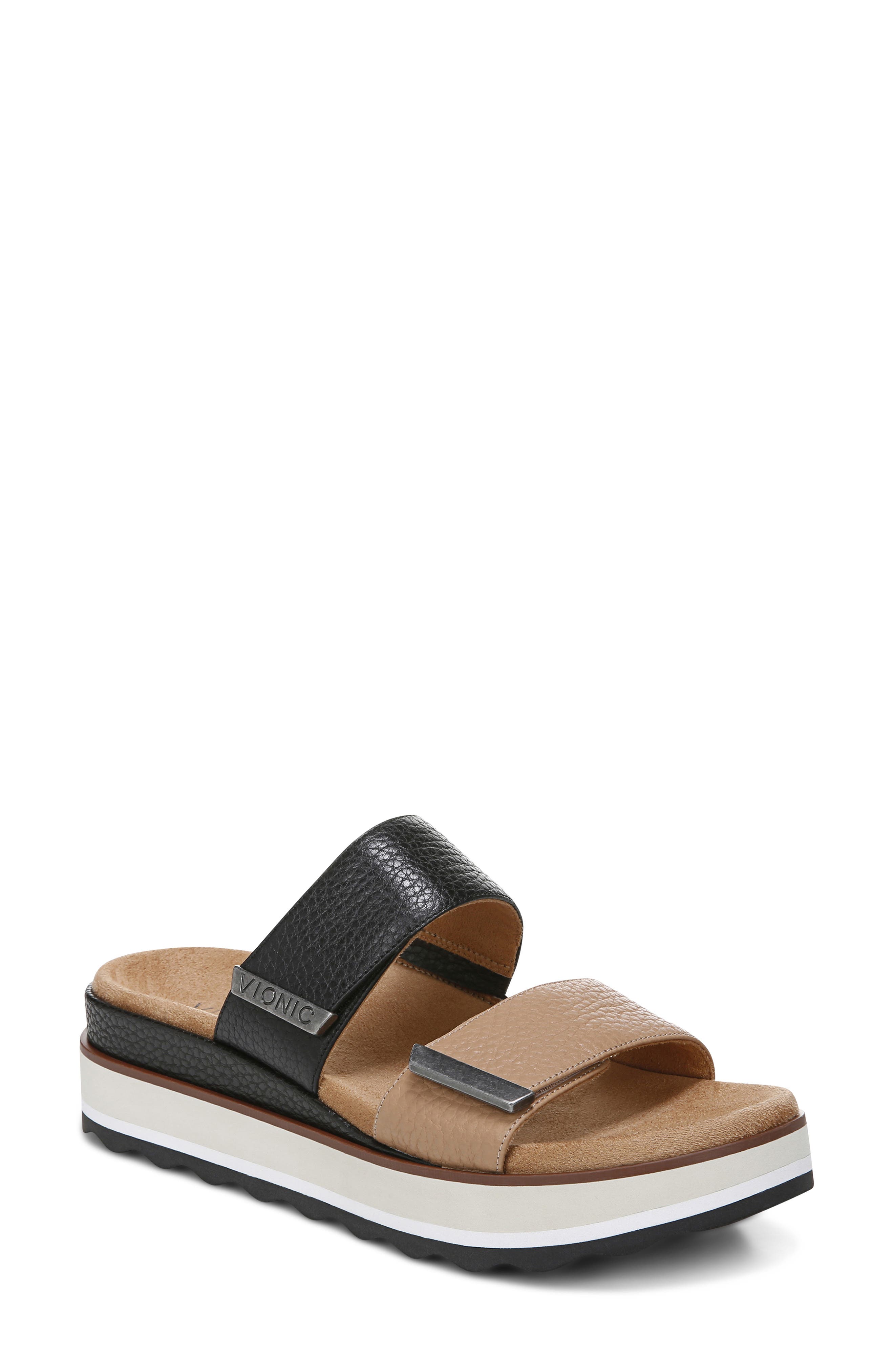 Vionic Brandie Platform Slide Sandal, Main, color, 