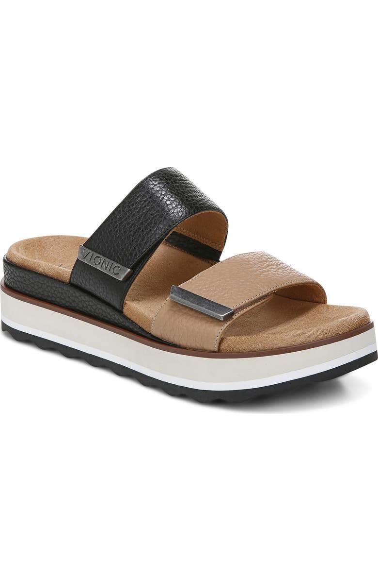 Vionic Brandie Platform Slide Sandal, Main, color,