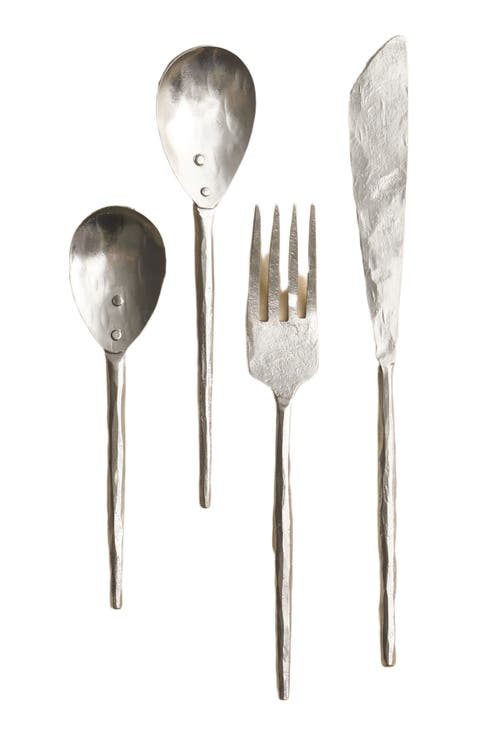 Forge Pewter Flatware - Set of 4