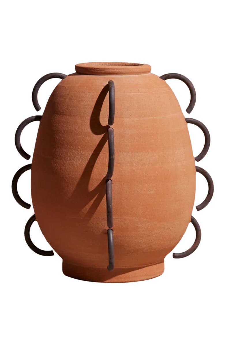 Meso Goods Ella Terracota Vessel, Alternate, color, Terracotta