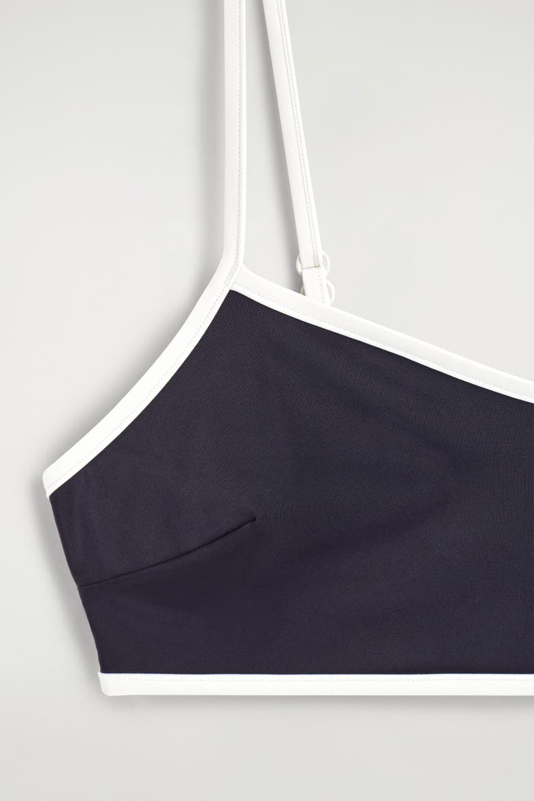 Contrast-trimmed Bikini Briefs, Alternate, color, NAVY / WHITE