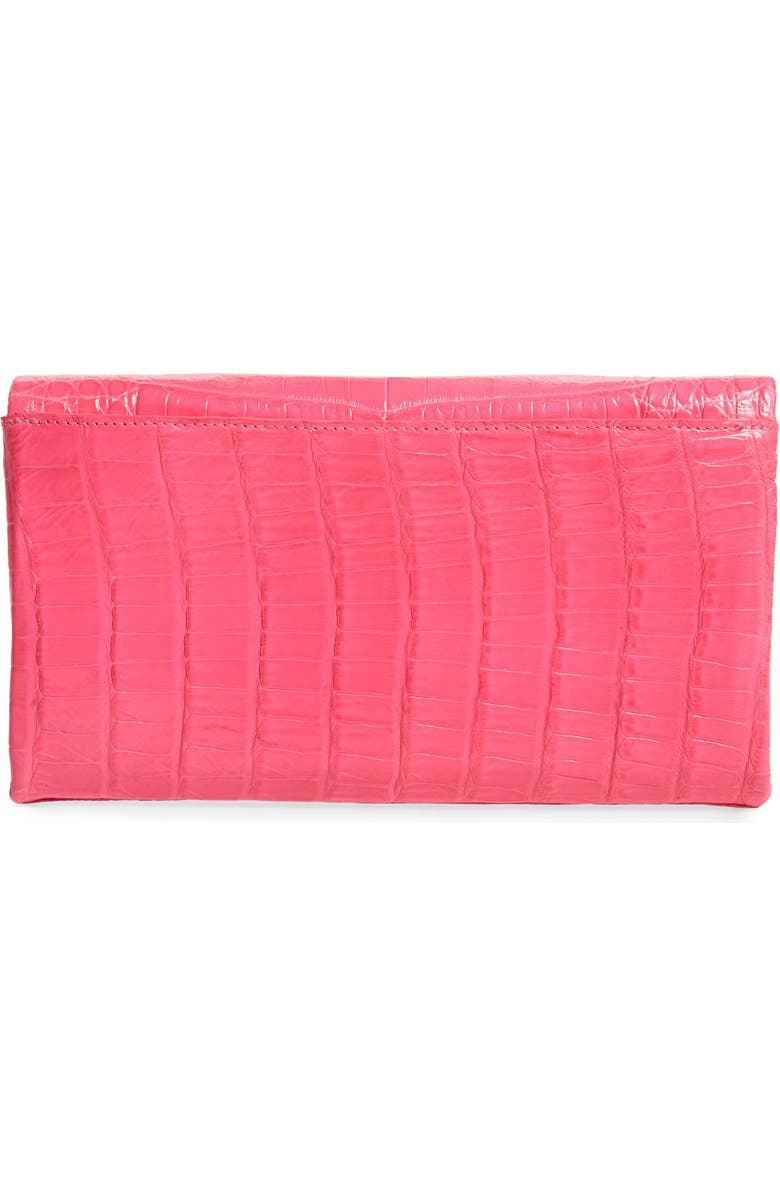 Nancy Gonzalez Small Gotham Genuine Crocodile Clutch, Alternate, color,