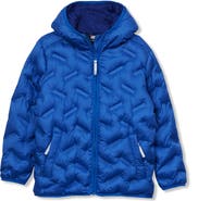 Lands' End Kids Water Resistant Seamless Quilt Insulated Jacket