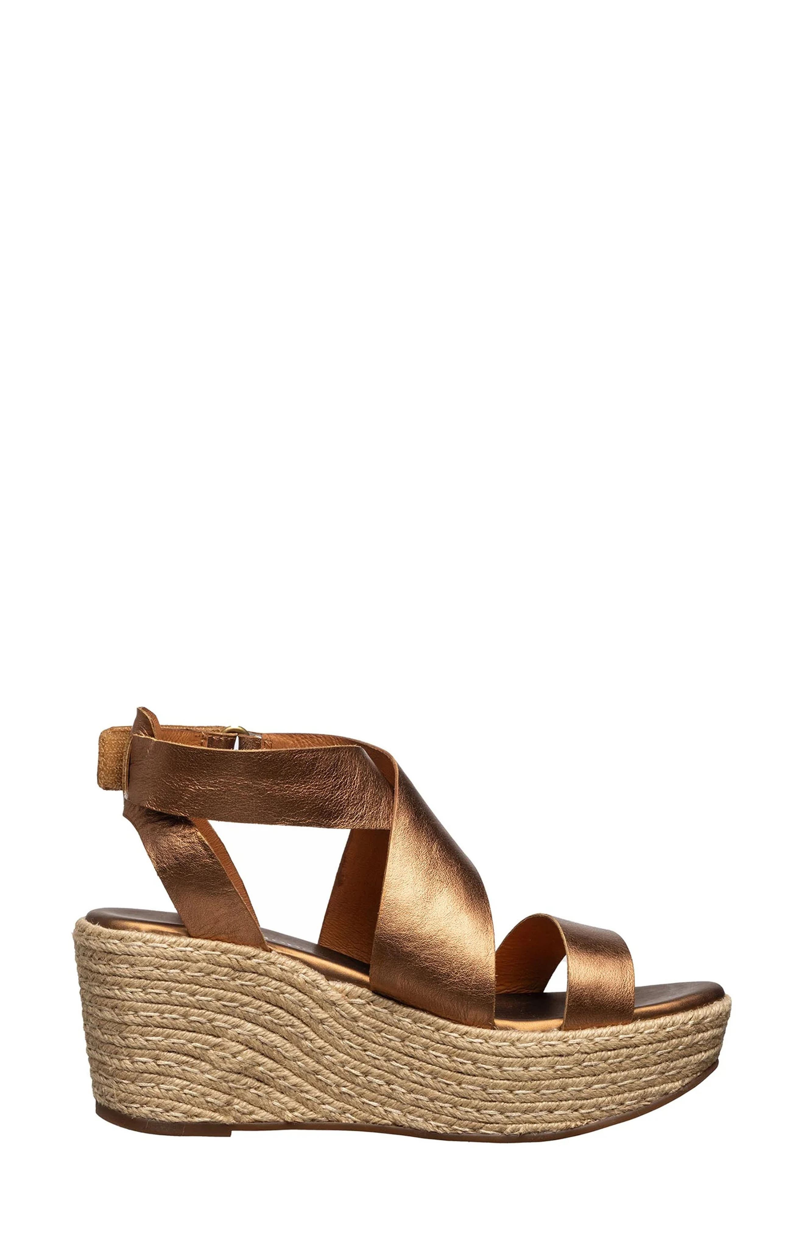ANTELOPE Hadley Espadrille Wedge Sandal, Alternate, color, 