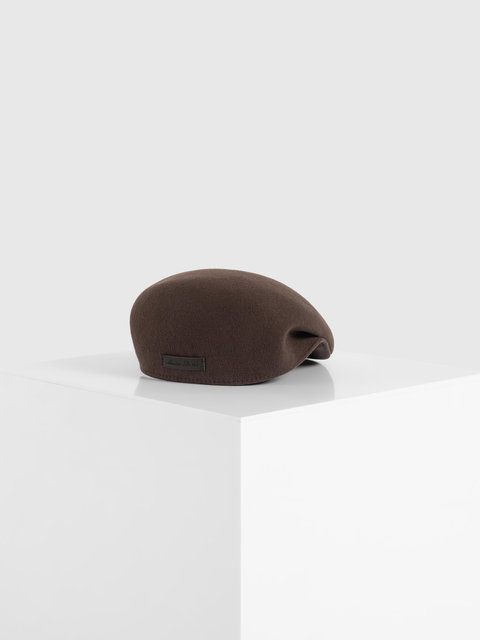 Amos Wool Flat Cap