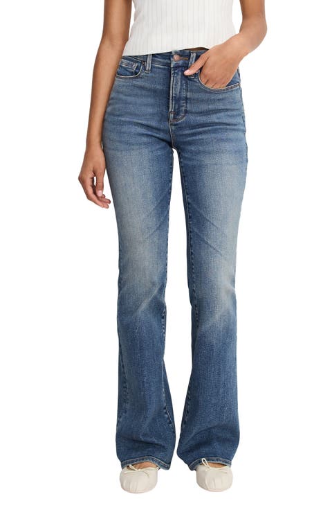 Good Classic High Waist Bootcut Jeans (Indigo 1128) (Regular & Plus)