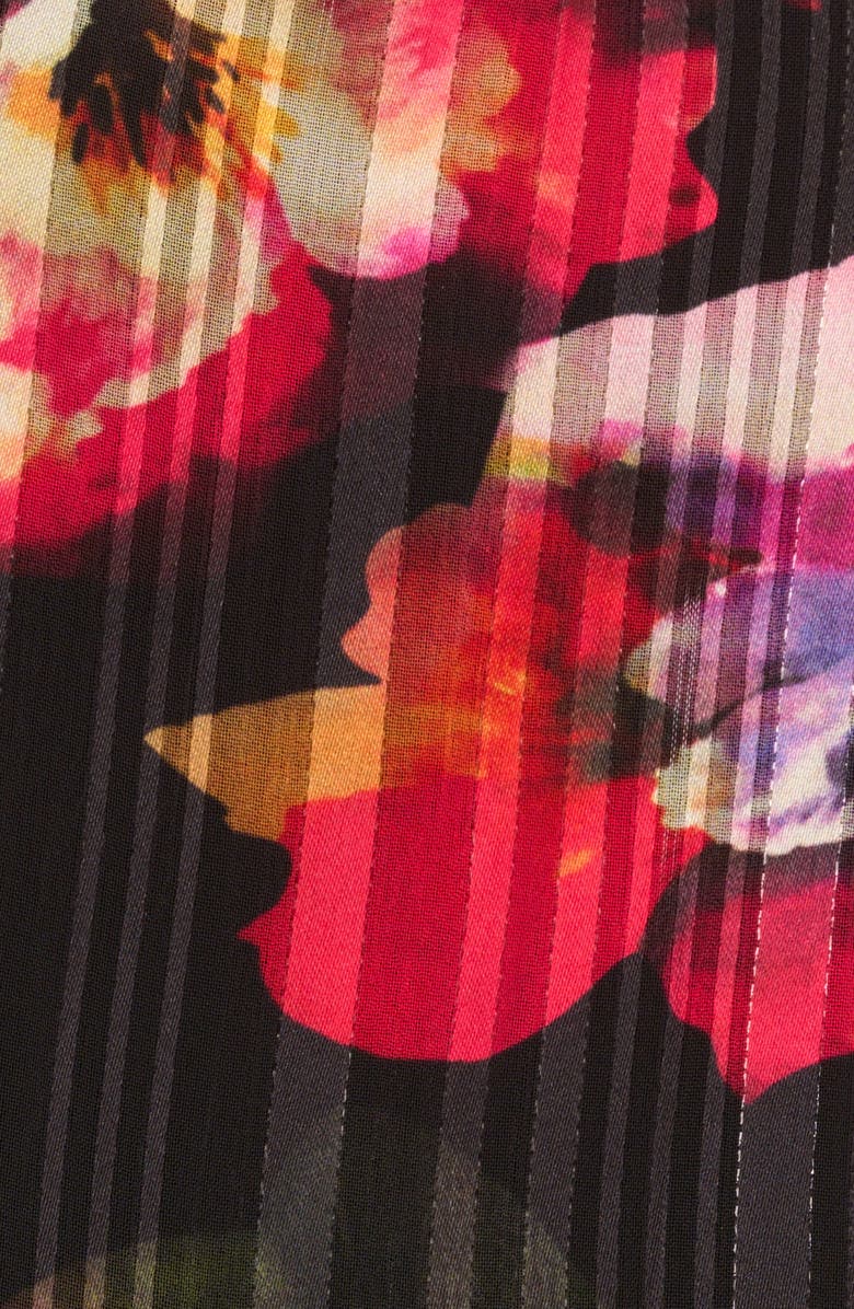 Adrianna Papell Floral Embellished Wide Leg Jumpsuit, Alternate, color,