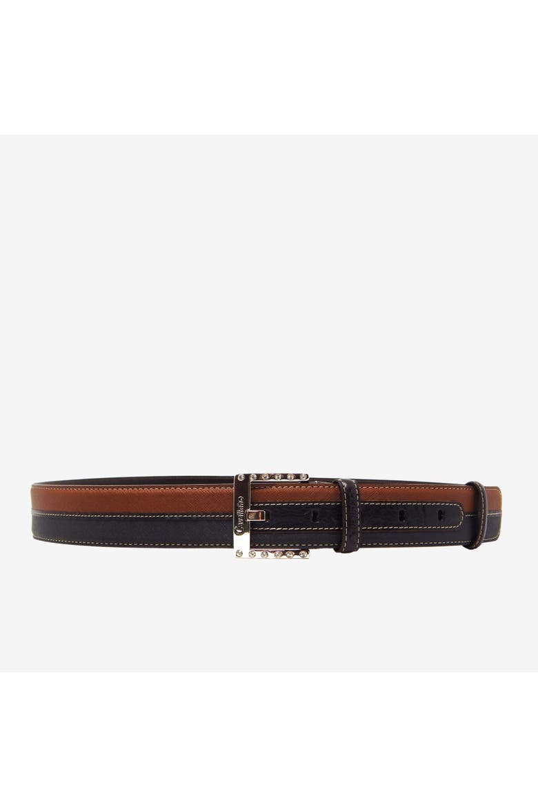 Delight 708 Two-Tone Belt, Main, color, Brown
