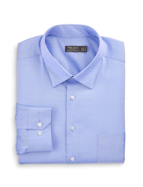 Big & Tall Stretch Pinpoint Dress Shirt