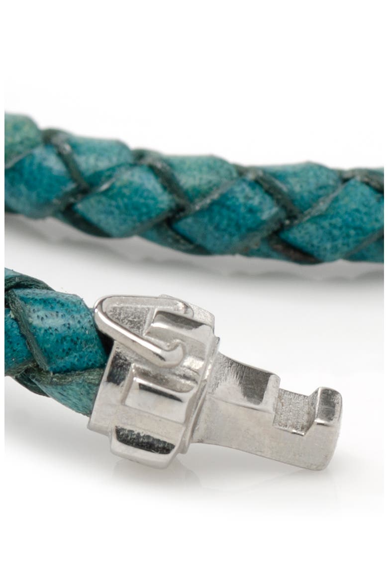 Star Wars™ Obi Wan Kenobi Braided Leather Lightsaber Bracelet, Alternate, color, NAVY