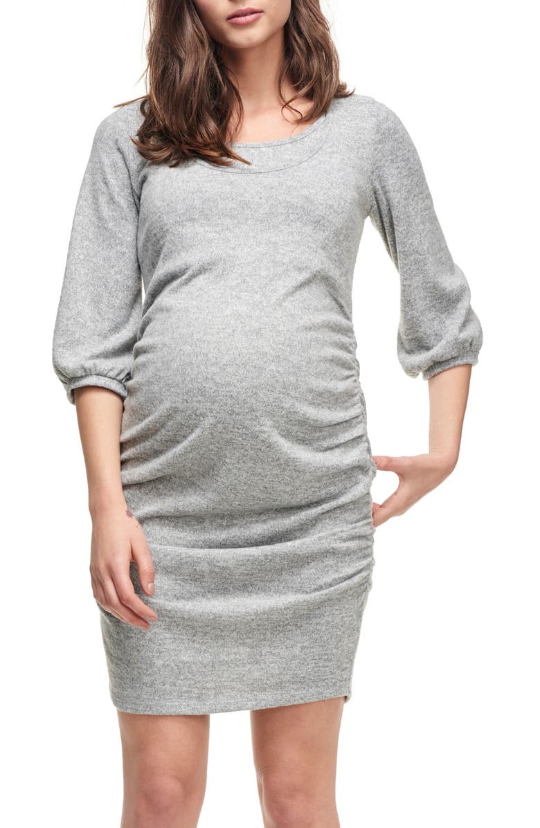 Maternal America Maternity/Nursing Dress, Main, color, 