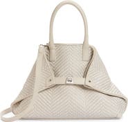 Akris Small AI Woven Leather Tote