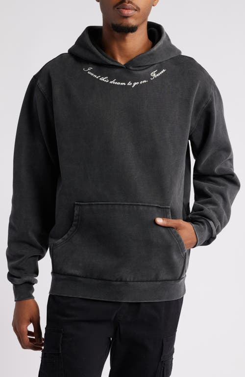 PacSun Forever Script Hoodie in Black 