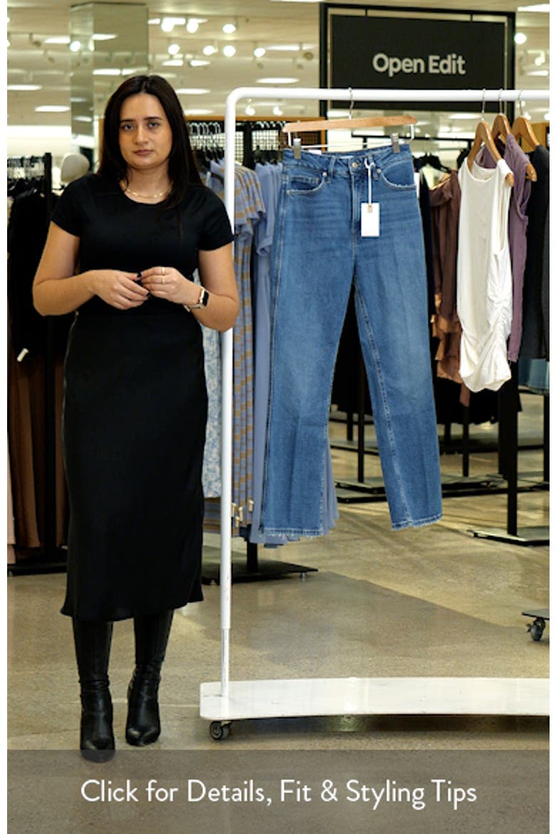 Good High Waist Kick Flare Jeans video