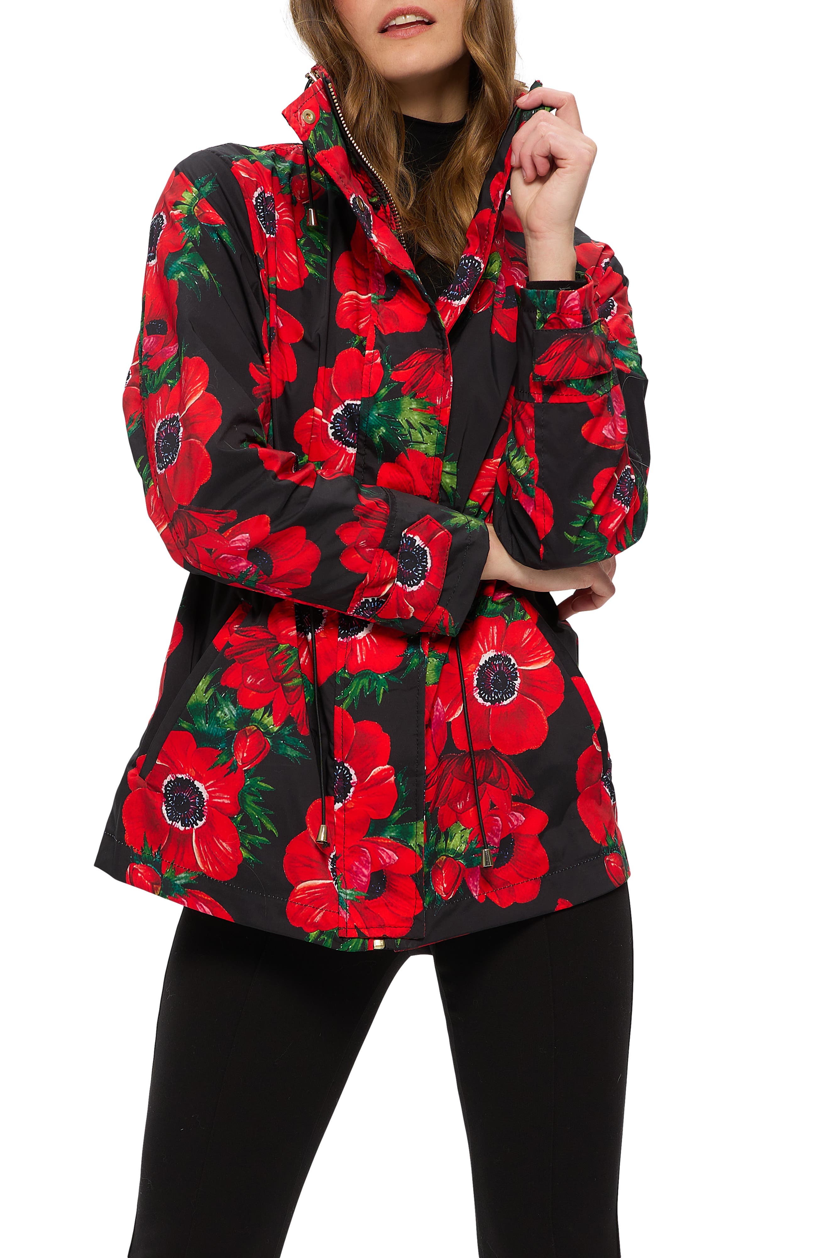 Lightweight Zip Jacket, Concealed Hood - image 2