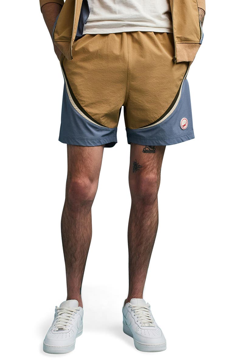 PATERSON Tiebreaker Colorblock Tennis Shorts, Main, color,