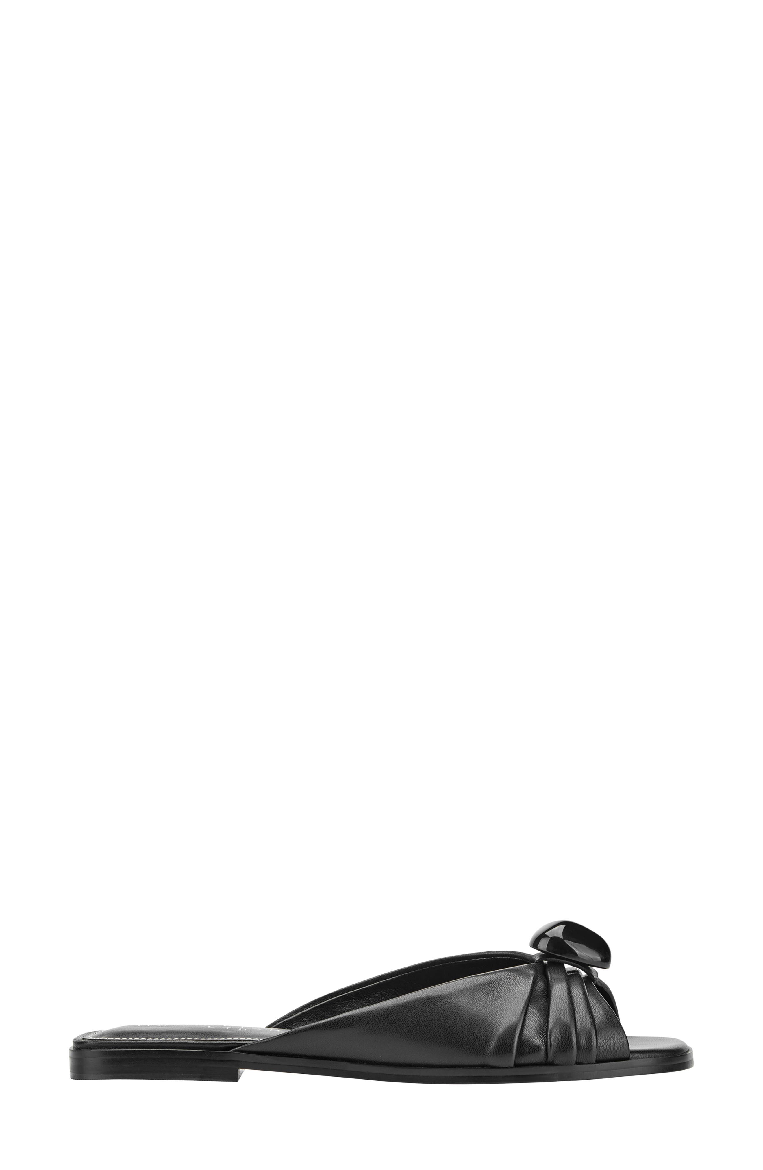 Marc Fisher LTD Dalani Slide Sandal, Alternate, color, Black